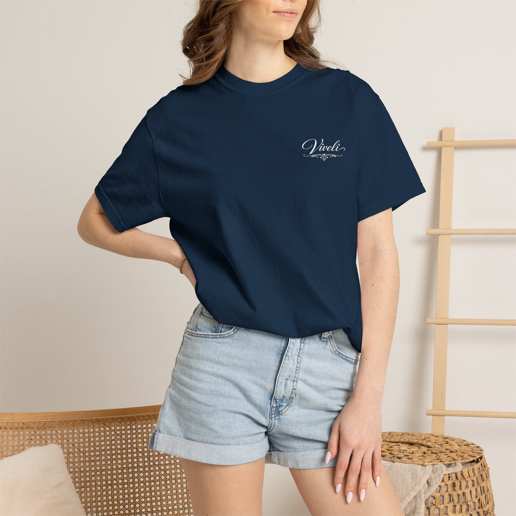 Viveli Citrus Tree Garment-Dyed T-shirt