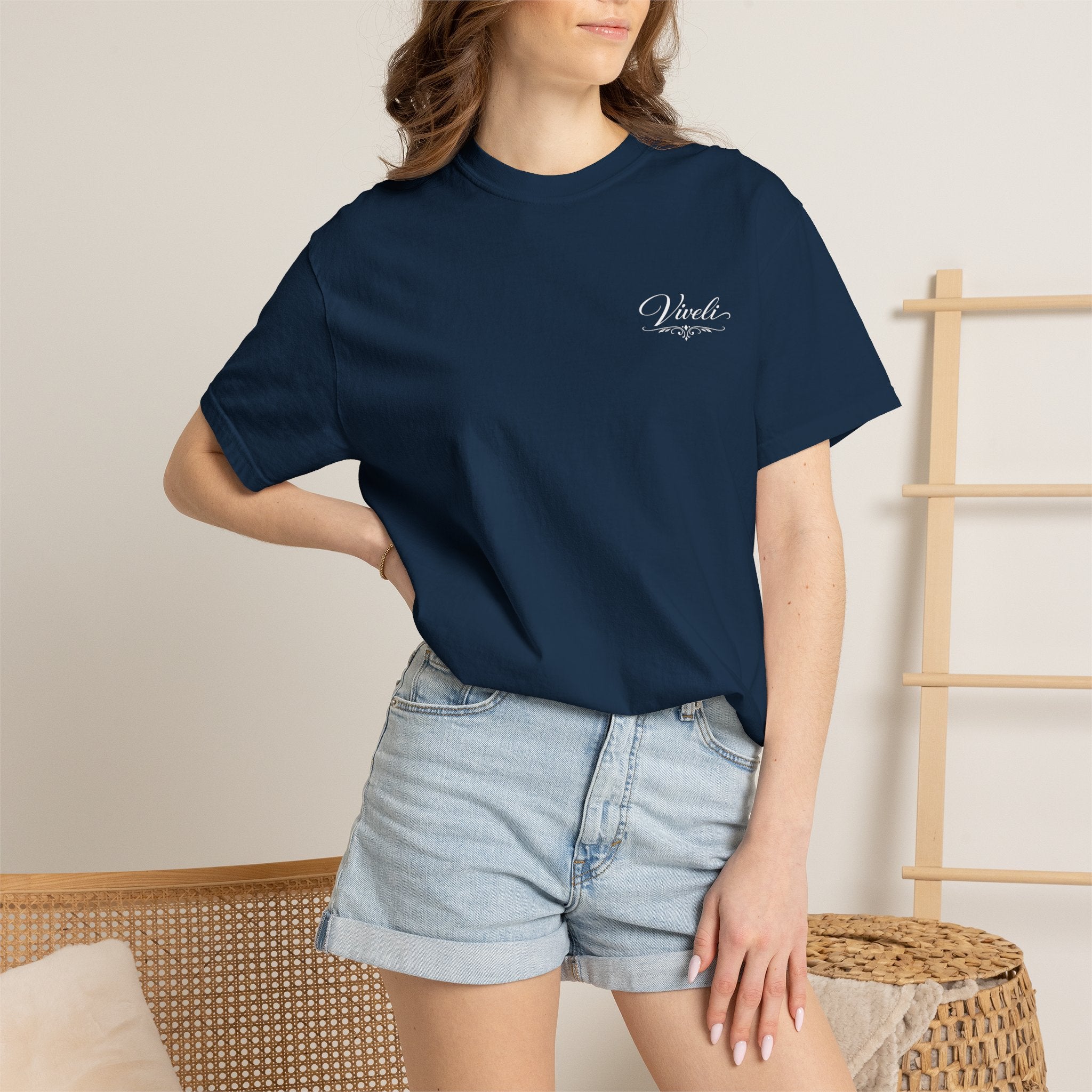 Viveli Citrus Tree Garment-Dyed T-shirt