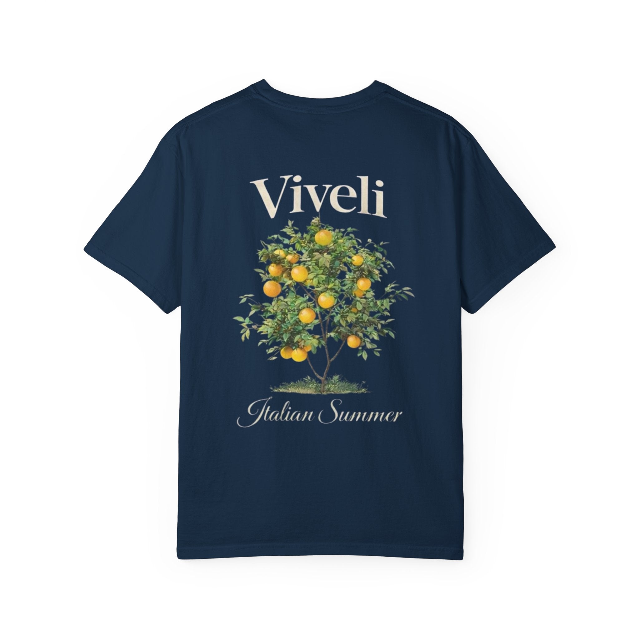 Viveli Citrus Tree Garment-Dyed T-shirt