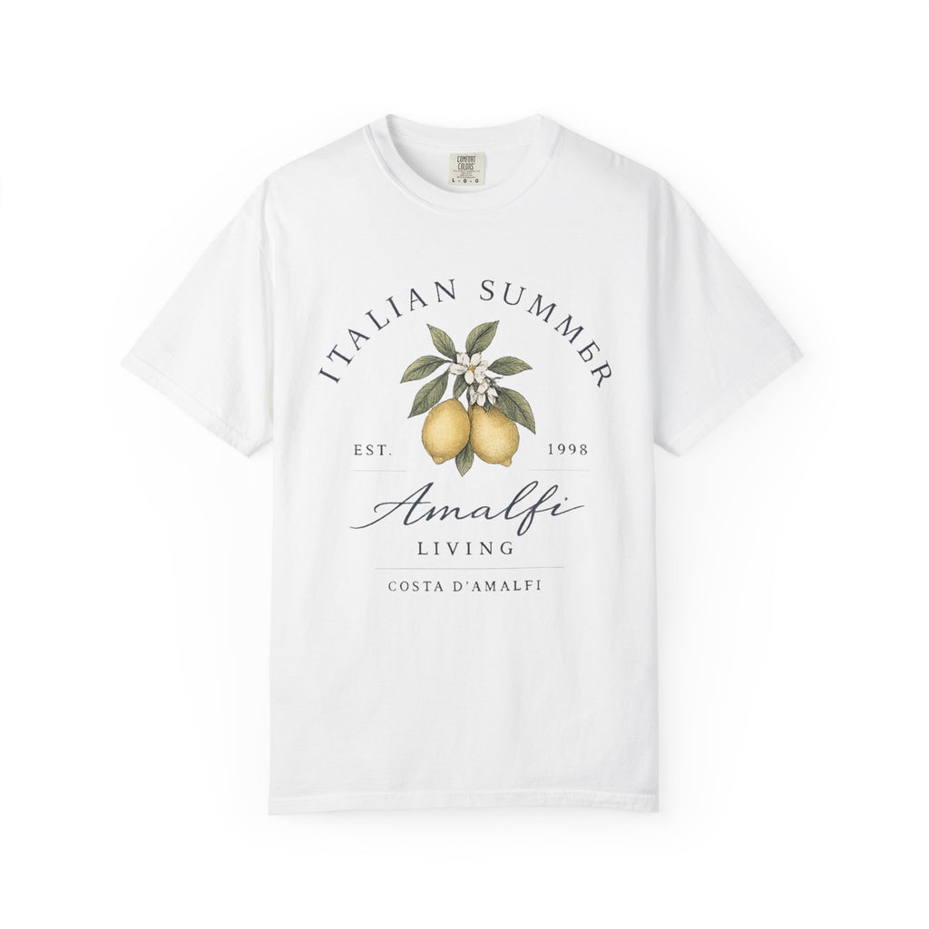 Italian Summer Garment-Dyed T-shirt