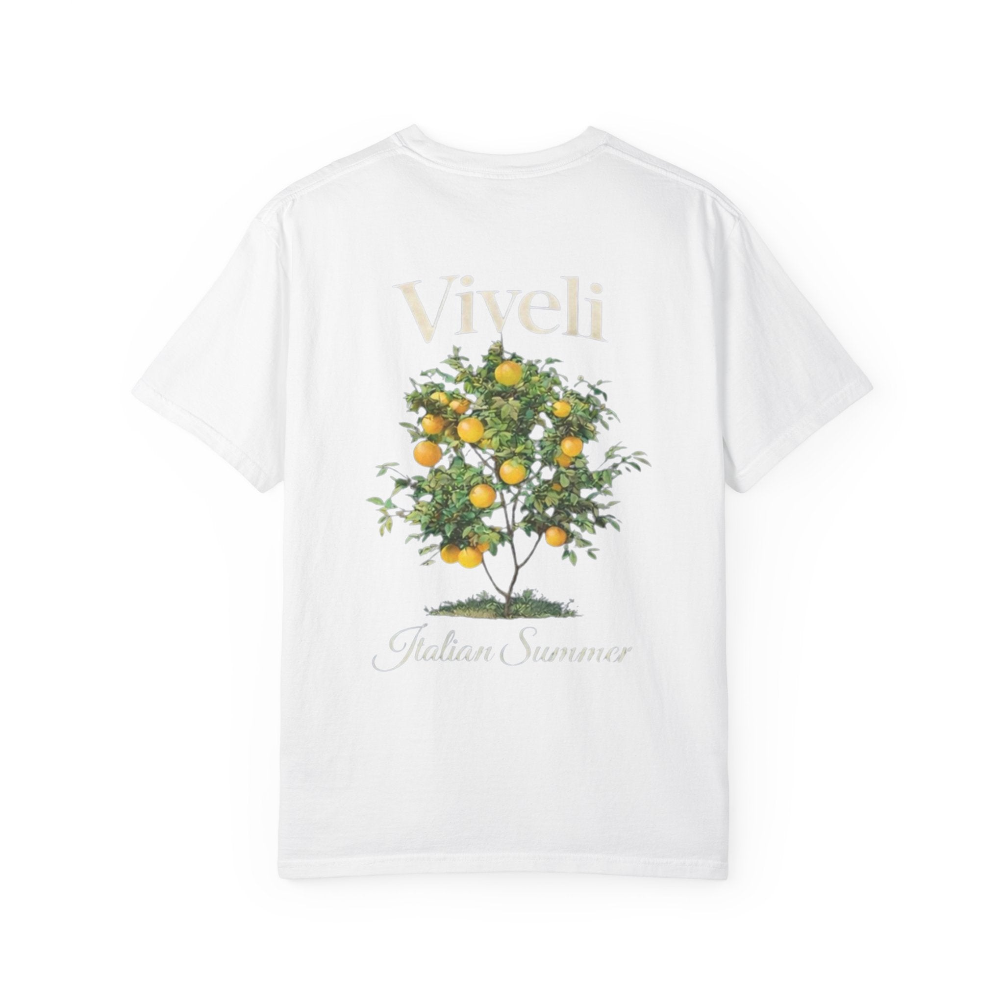 Viveli Citrus Tree Garment-Dyed T-shirt