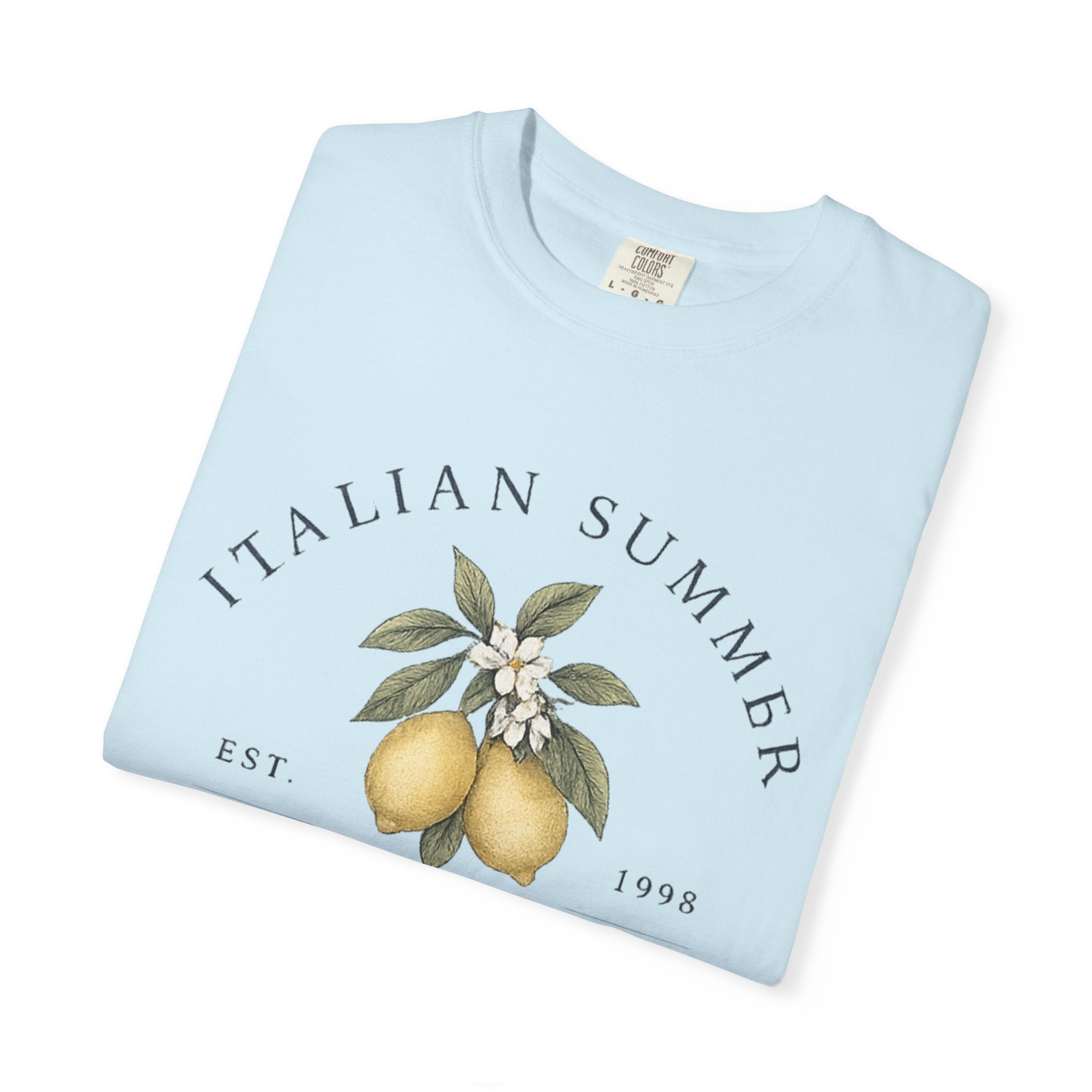 Italian Summer Garment-Dyed T-shirt