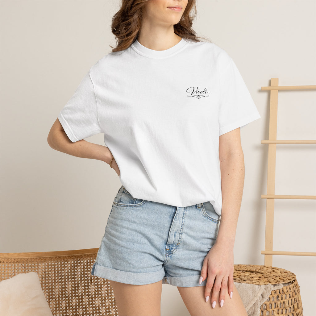 Viveli Citrus Tree Garment-Dyed T-shirt