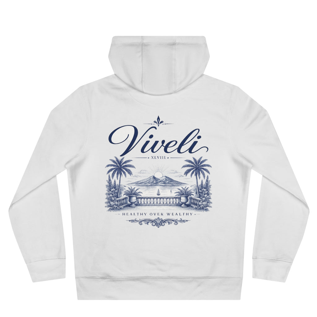VIVELI Tropical Hoodie ("Healthy Over Wealthy")