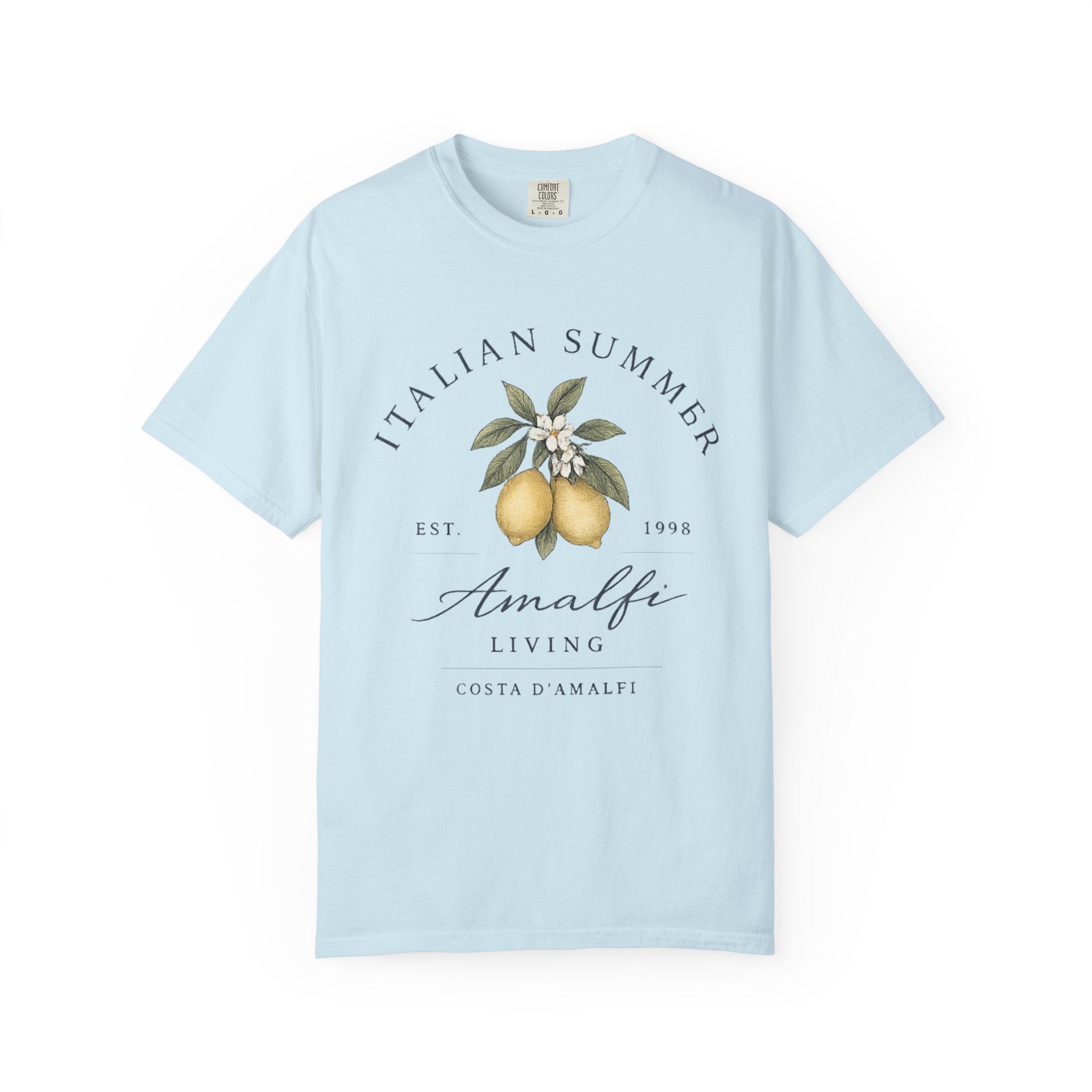 Italian Summer Garment-Dyed T-shirt
