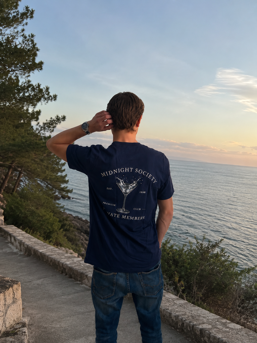 Viveli Midnight Society Garment-Dyed T-shirt